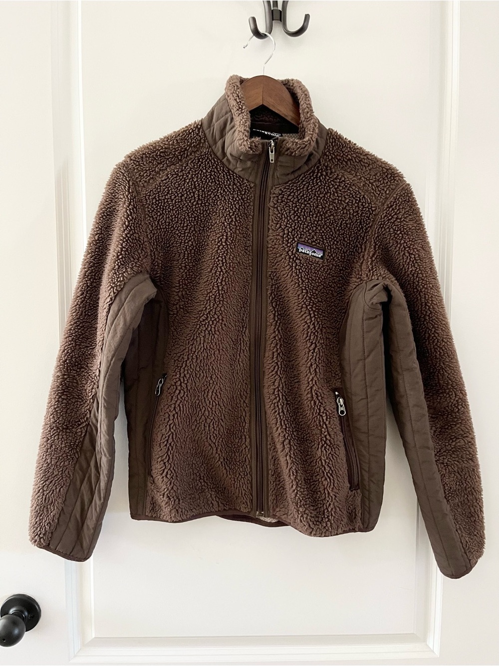 Patagonia Brown Sherpa Zip Jacket